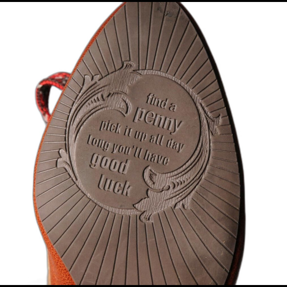 Anthropologie, Lucky Penny, Brown and Tan Oxford, Size 5.5 - Picture 7 of 8